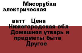 Мясорубка электрическая Braun G1300/800ватт › Цена ­ 2 000 - Нижегородская обл. Домашняя утварь и предметы быта » Другое   